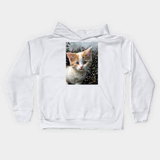 Beautiful Cats Cute Kittens Kids Hoodie